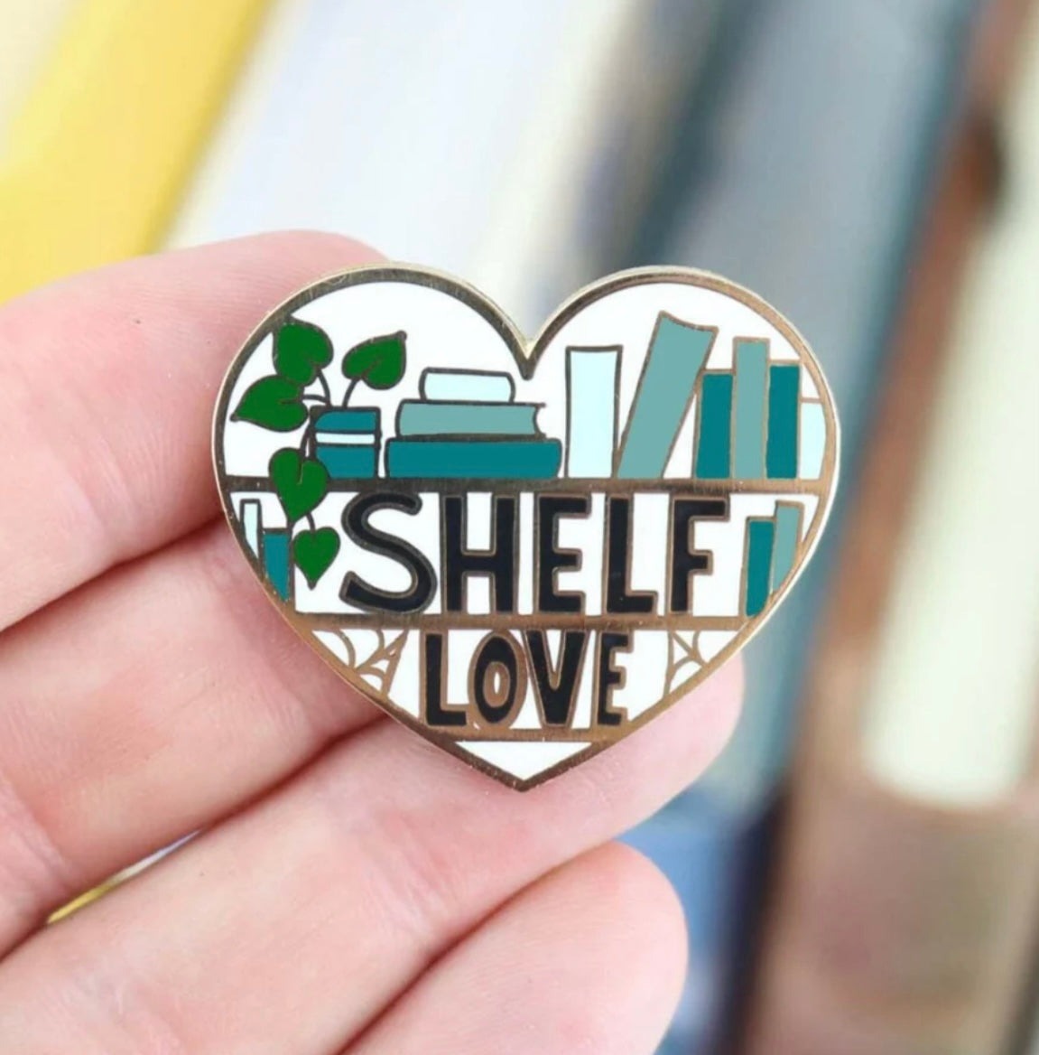 Shelf Love Pin